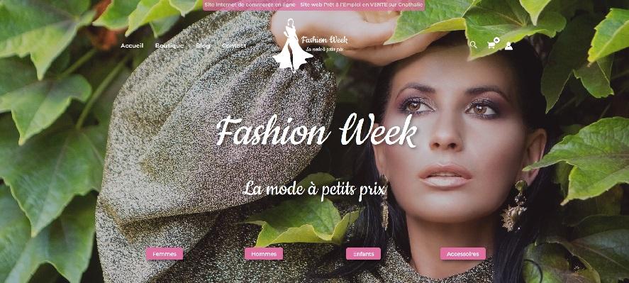 Boutique en ligne de mode prêt à l'emploi en vente Cnathalie