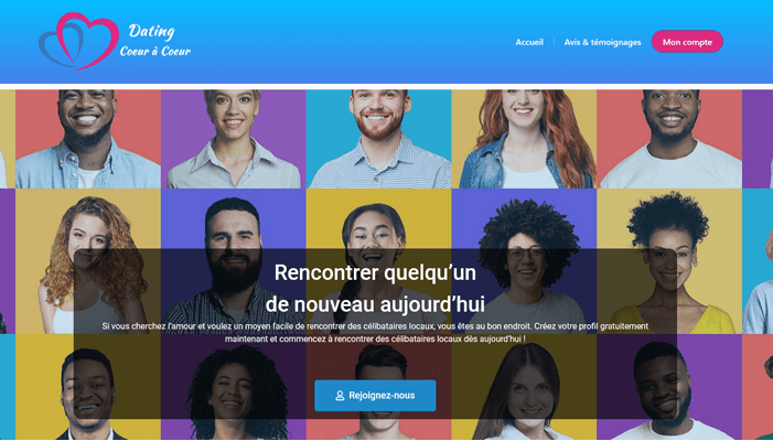 Site web rencontre en ligne prêt à l'emploi en vente